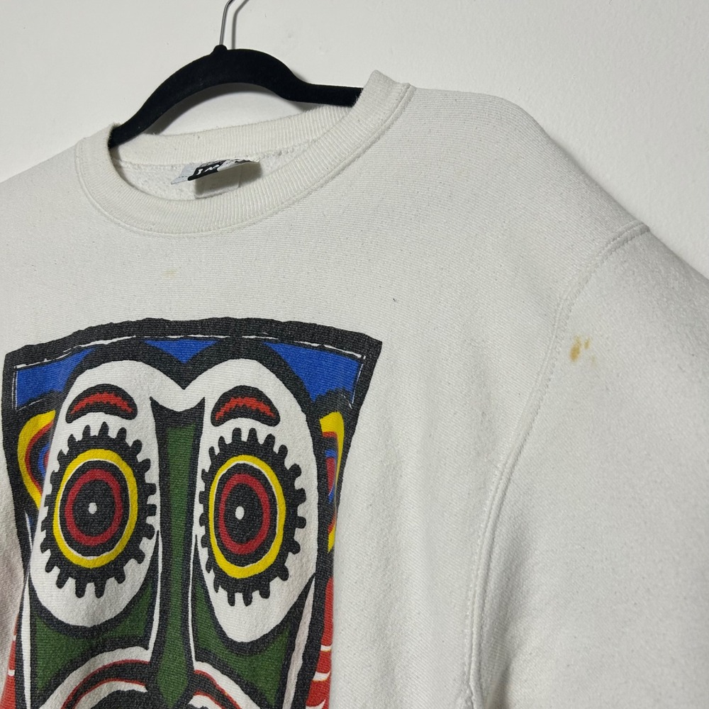 Vintage Lee Superweight Cotton Graphic Sweatshirt Primitive Passion By Ziggie XL - Picture 9 of 11